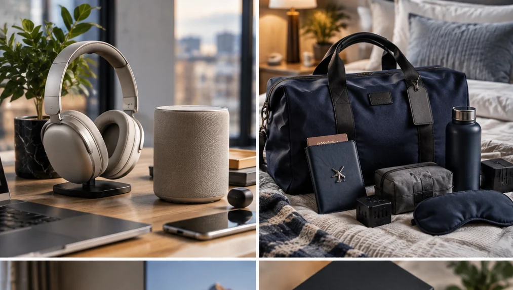 Curated tech and travel products
